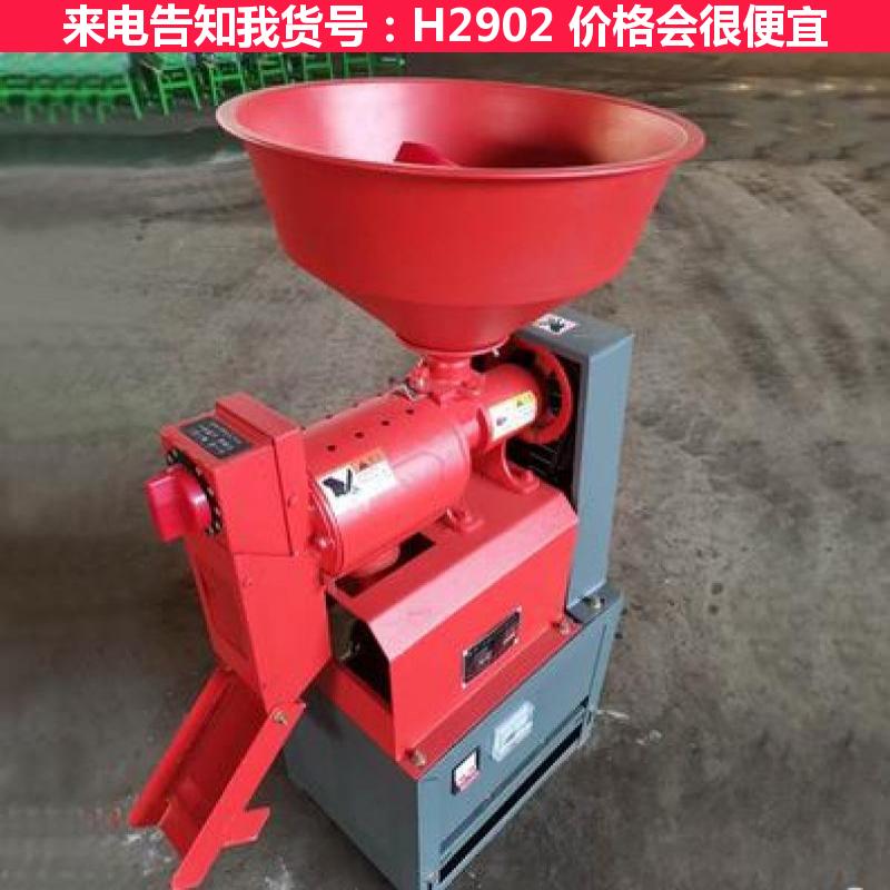 德科三合一组合米机 小米稻谷脱壳机 全自动碾米机货号H2902