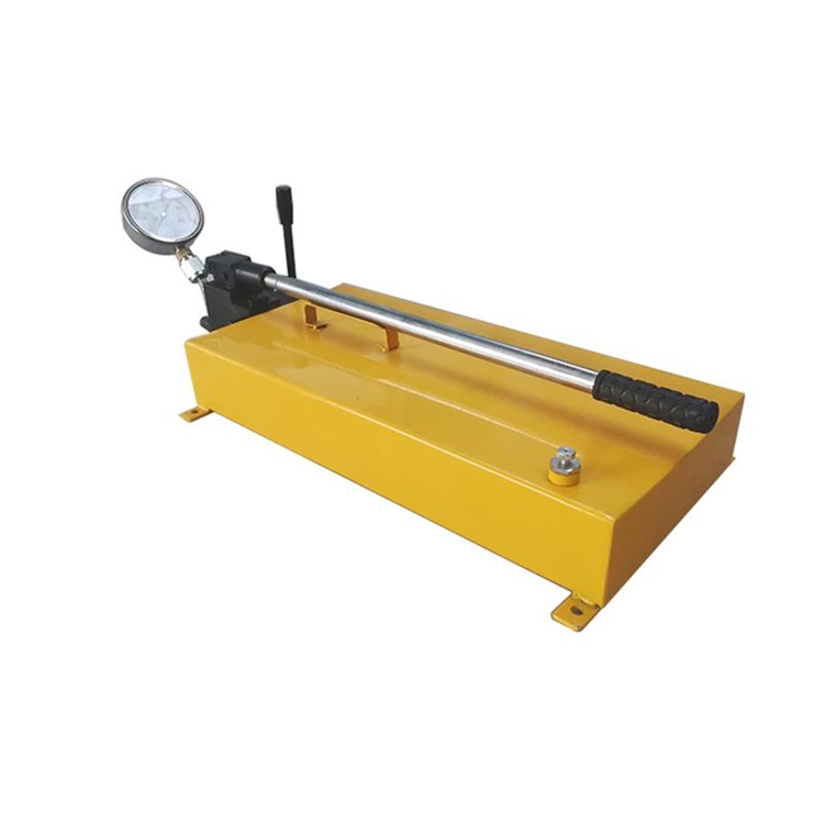 加工定制SYB-2A手动泵  85×160×140双油路手动油泵