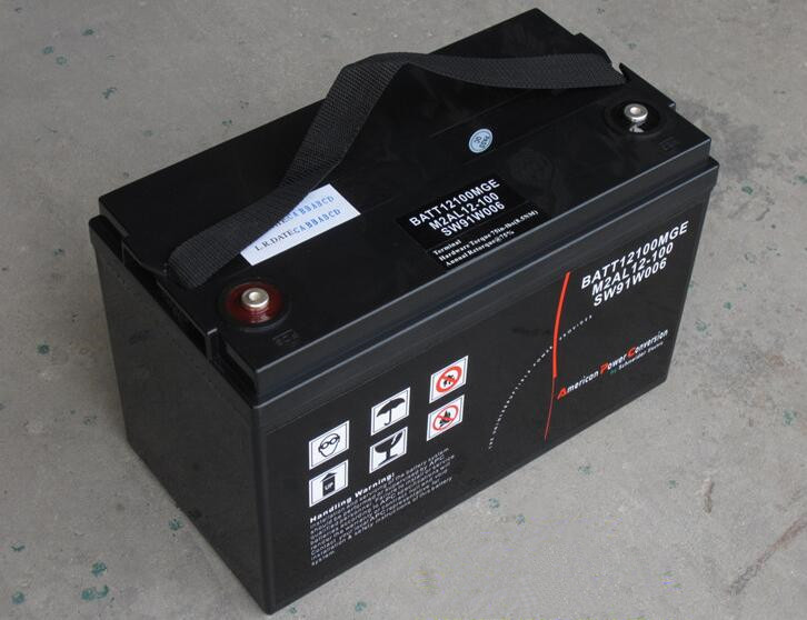 施耐德梅兰日兰蓄电池M2AL12-100 12V100AH免维护 铅酸密封式UPS电源