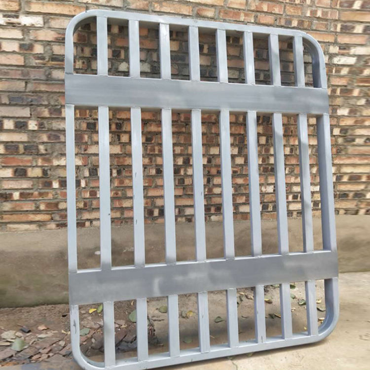 圆角金属叉车托盘钢制托盘 双面铁托盘 叉车栈板钢托盘仓储铁托盘
