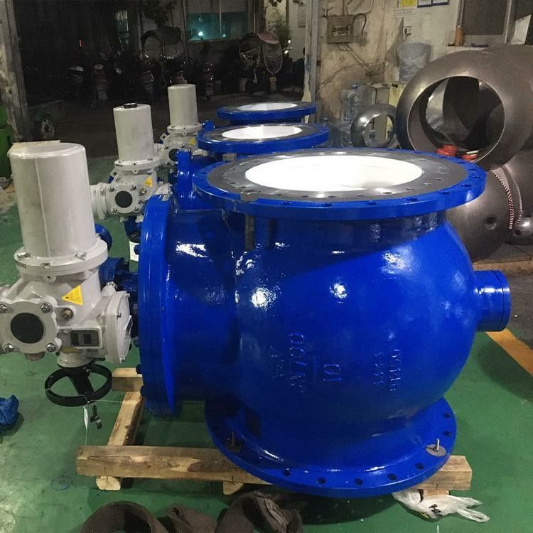 DN300 偏心半球阀 PBQ340F/H/Y