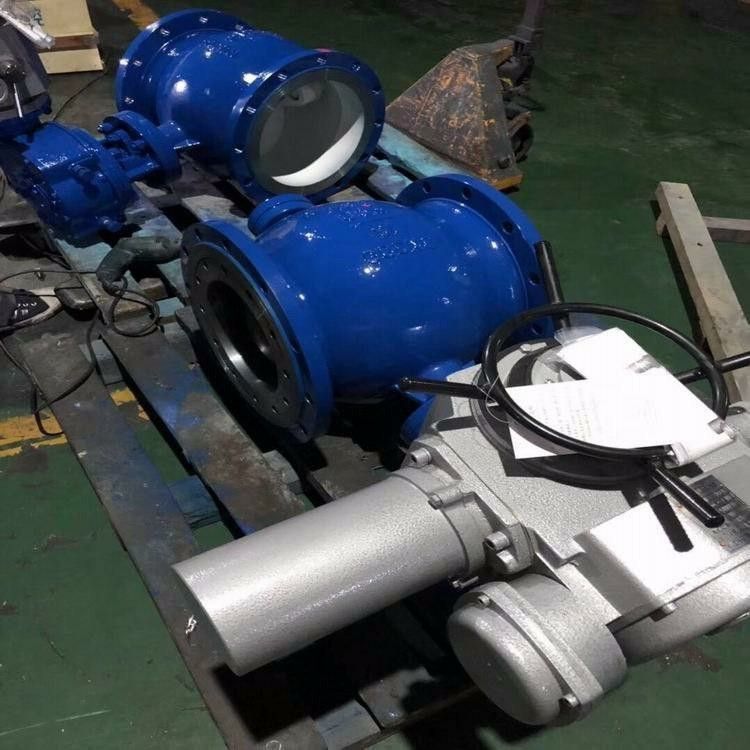 非标定制 DN1800大口径偏心半球阀 PBQ340H16CDN1800
