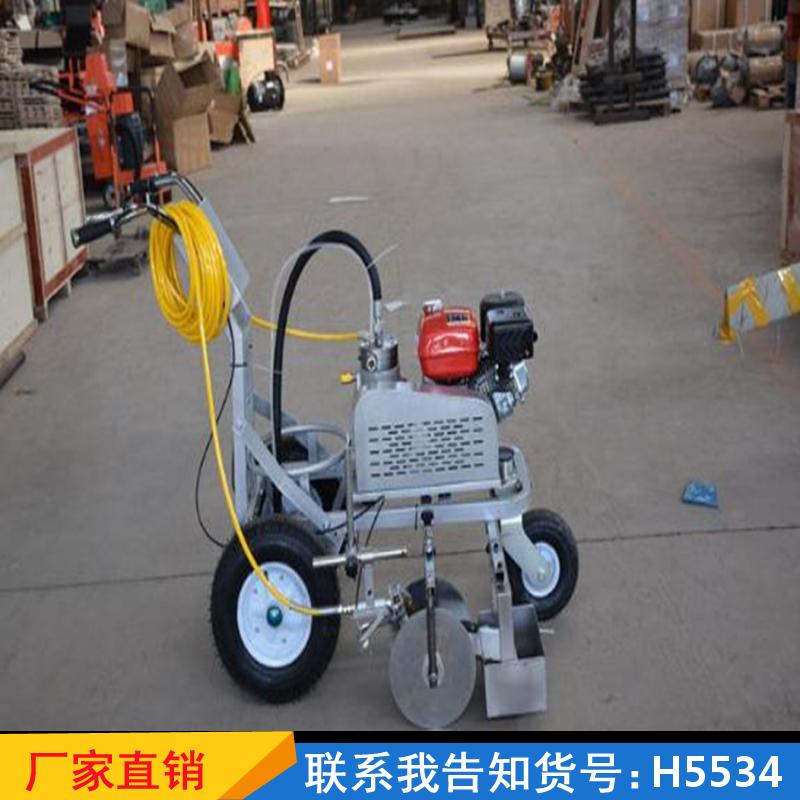 德科冷喷划线机 公路汽油标线器 震荡涂线标线机货号H5534