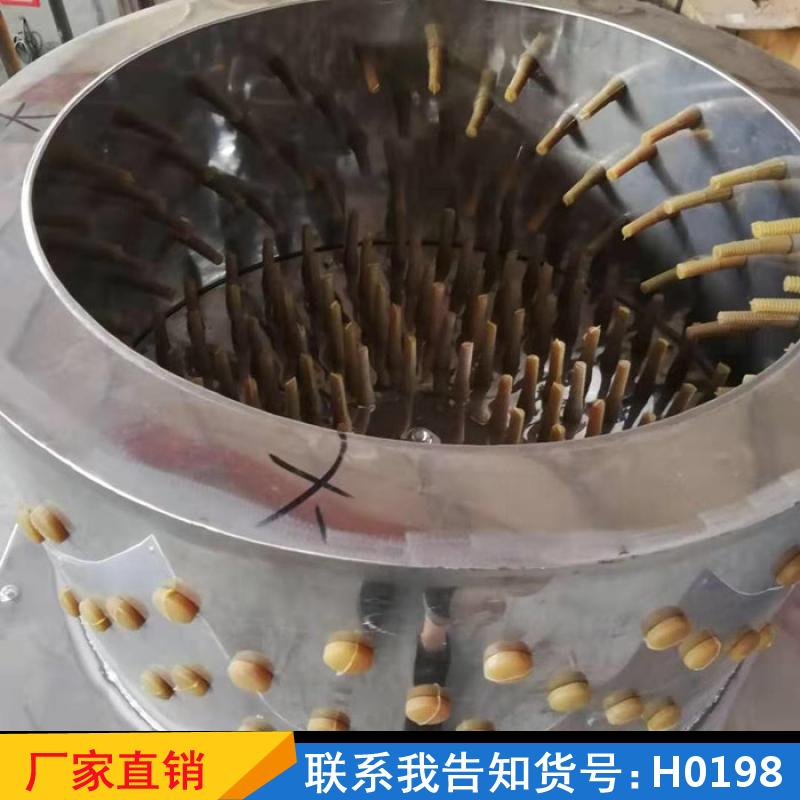 慧采鸡脱毛机 自动猪头拔毛机 大鹅鸽子退毛机货号H0198