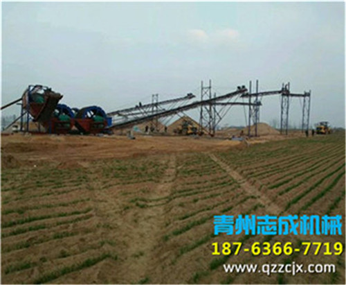 日产千吨麻饼土破碎制砂机砂石分离机价格