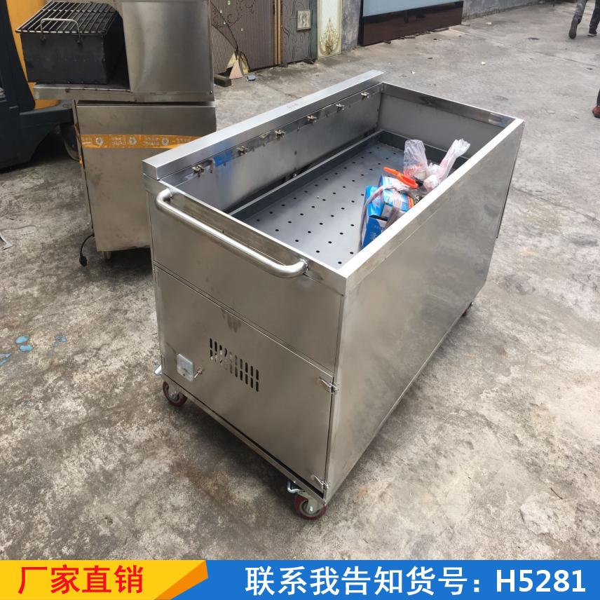 宏胜燃气鸡翅炉 旋转美味烧烤炉 全自动自动烤鸡腿炉货号H5281