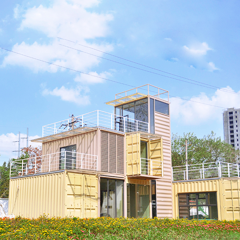 萧工建筑 集装箱房屋改装改造设计生产安装售楼部 民宿酒店 商铺接待室