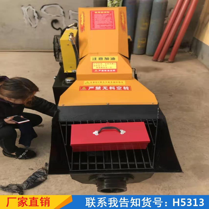 天腾柴油混凝土输送泵 二次构上料机轻型二次结构造柱泵 液压水泥砂货号H5313