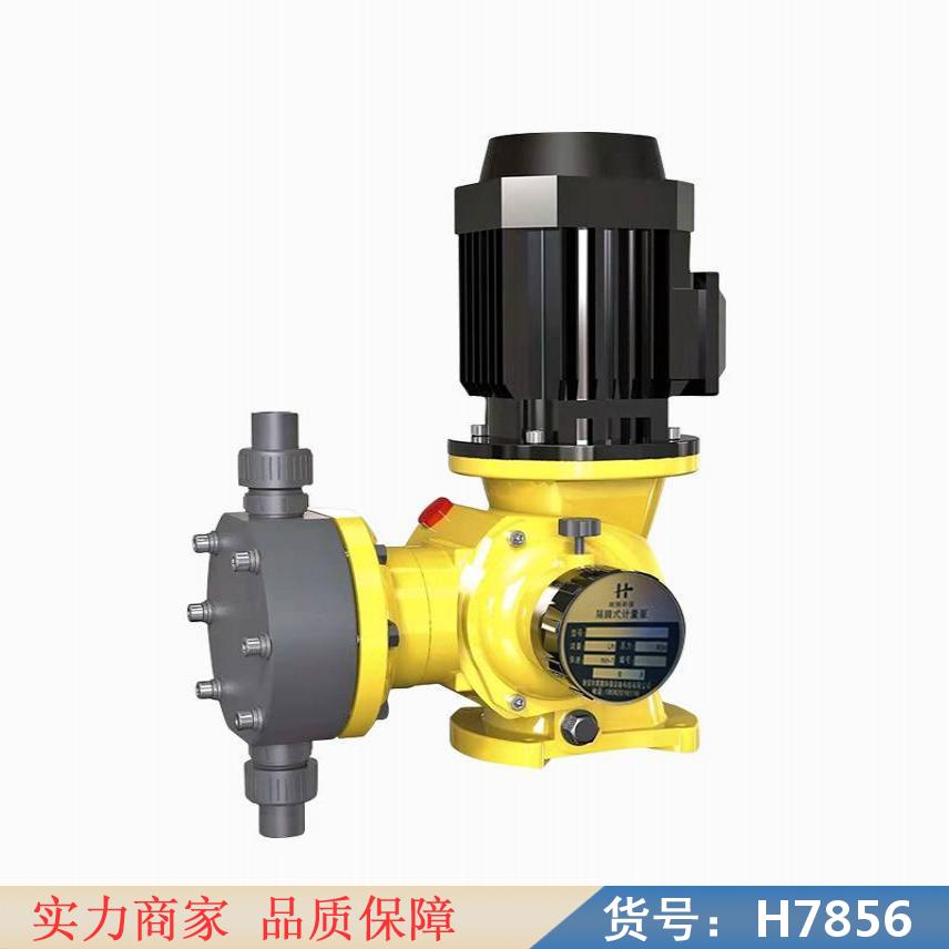 宏胜可调节计量泵 加药304隔膜泵 不锈钢PVC加药泵货号H7856