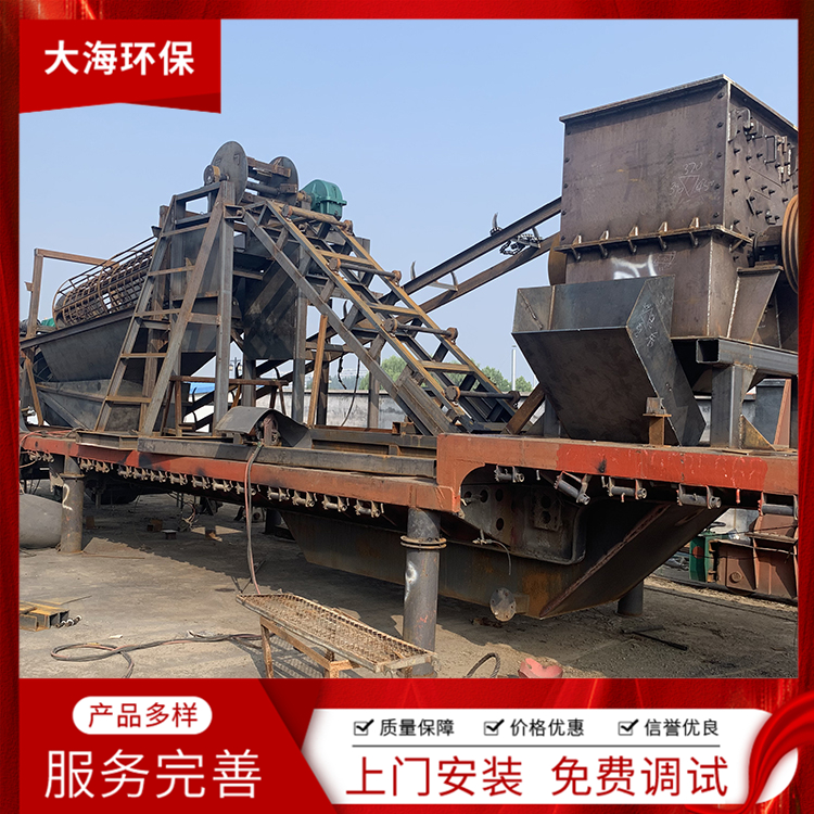 建筑用砂石生产设备 移动式破碎机 粒度可调整