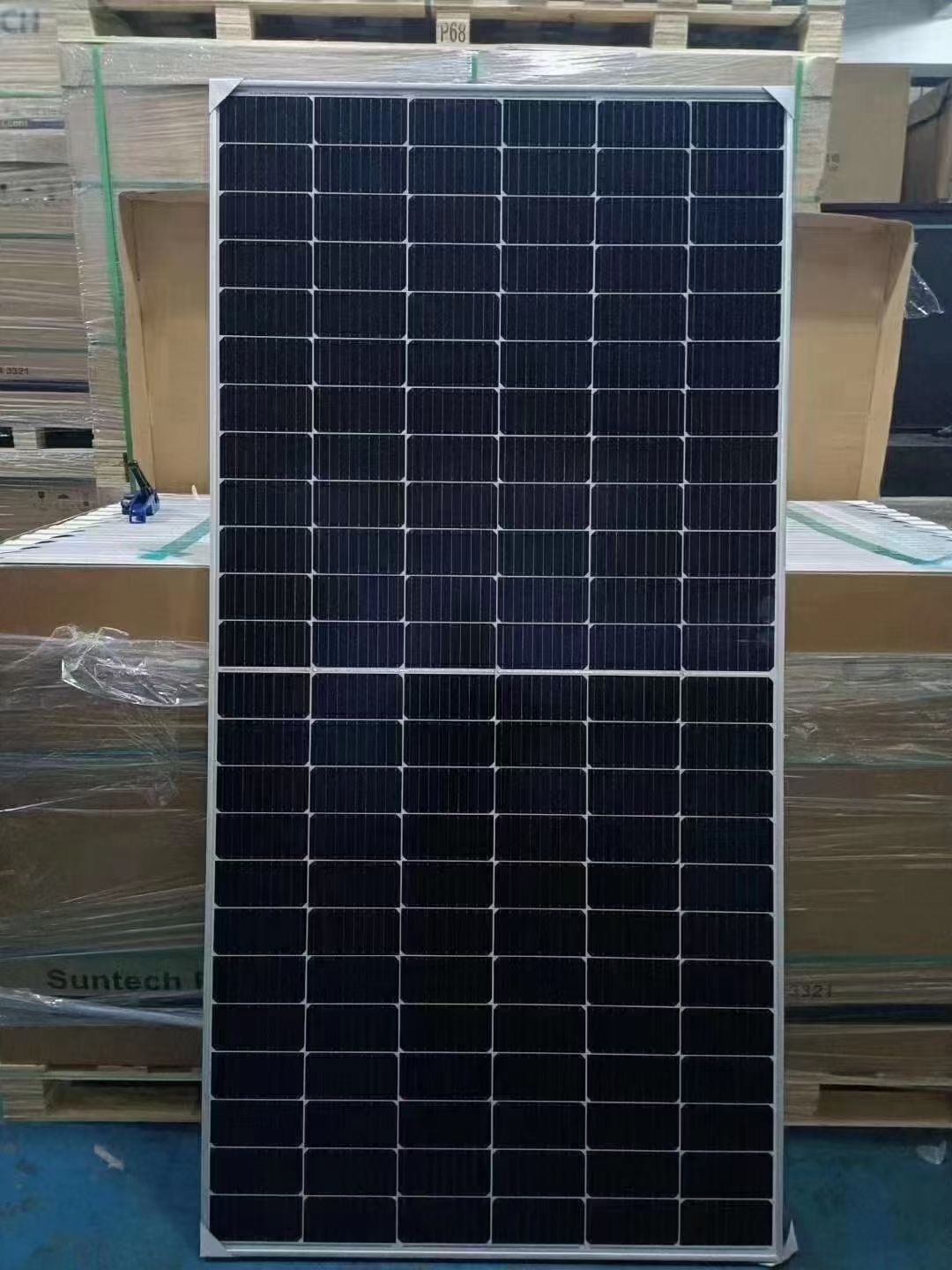 天合450W455W500W505W光伏板价格表 天合光伏板原厂25年质保