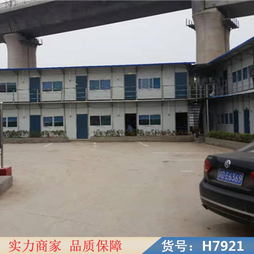 鸿轩翔达工地板房 100平方三层移动板房 工程微型钢构板房