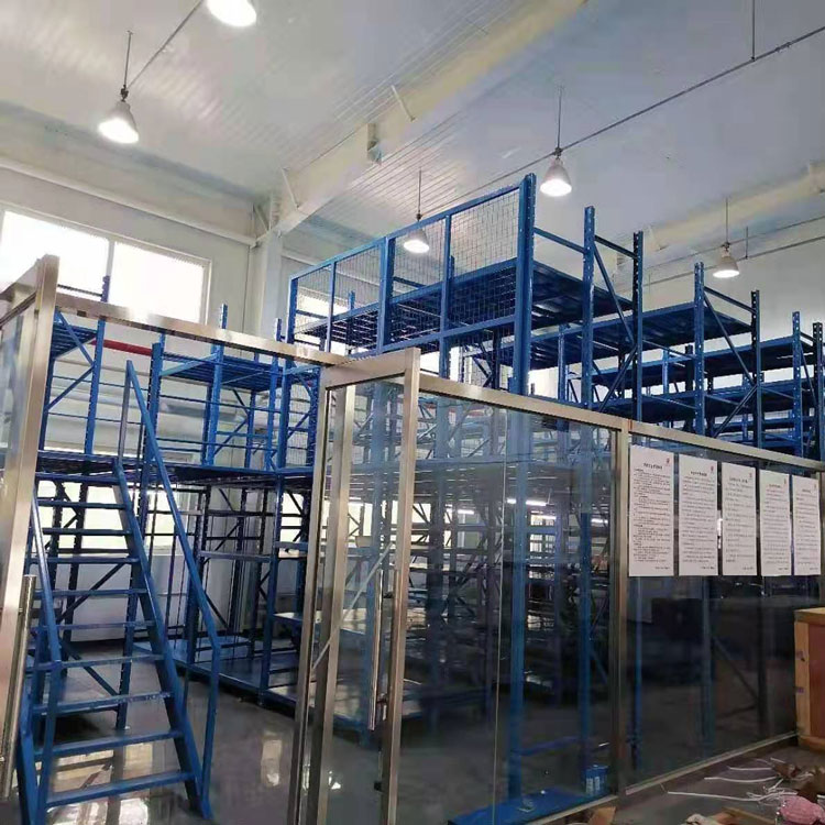 厂家现货 阁楼式仓储架 阁楼式货架平台 仓储货架可定制