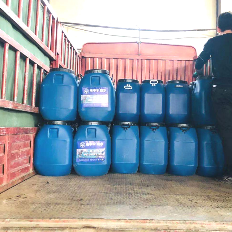 皮肤式涂膜 抗老化穿刺 成膜快喷涂速凝高弹橡胶沥青防水涂料