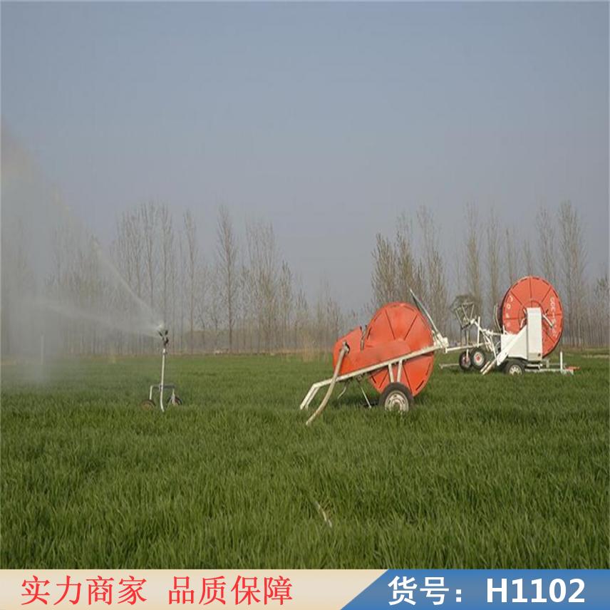 润创绞盘喷灌机 中心支轴式喷灌机 农用小型喷灌机货号H1102