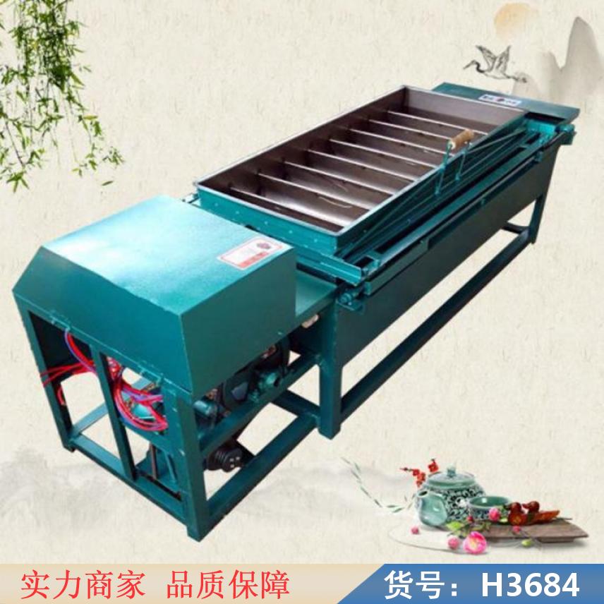 润创11槽茶叶杀青理条机 8槽11槽茶叶理条机 颗粒燃料茶叶机械货号H3684