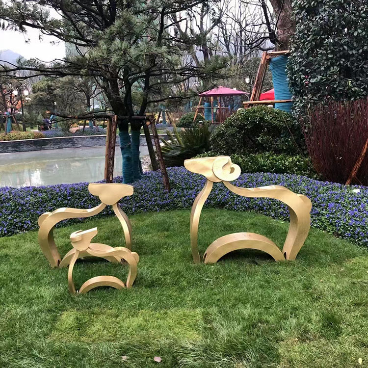 超旭锋雕塑 西安大型不锈钢雕塑 西安园林不锈钢雕塑 不锈钢雕塑工厂   厂家直销 