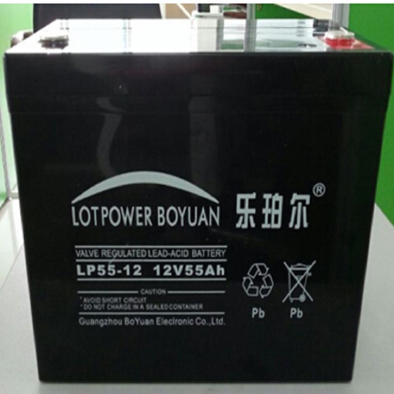 乐珀尔蓄电池6FM-55 12V55AH 主机UPSEPS胶体直流屏消防警报医疗