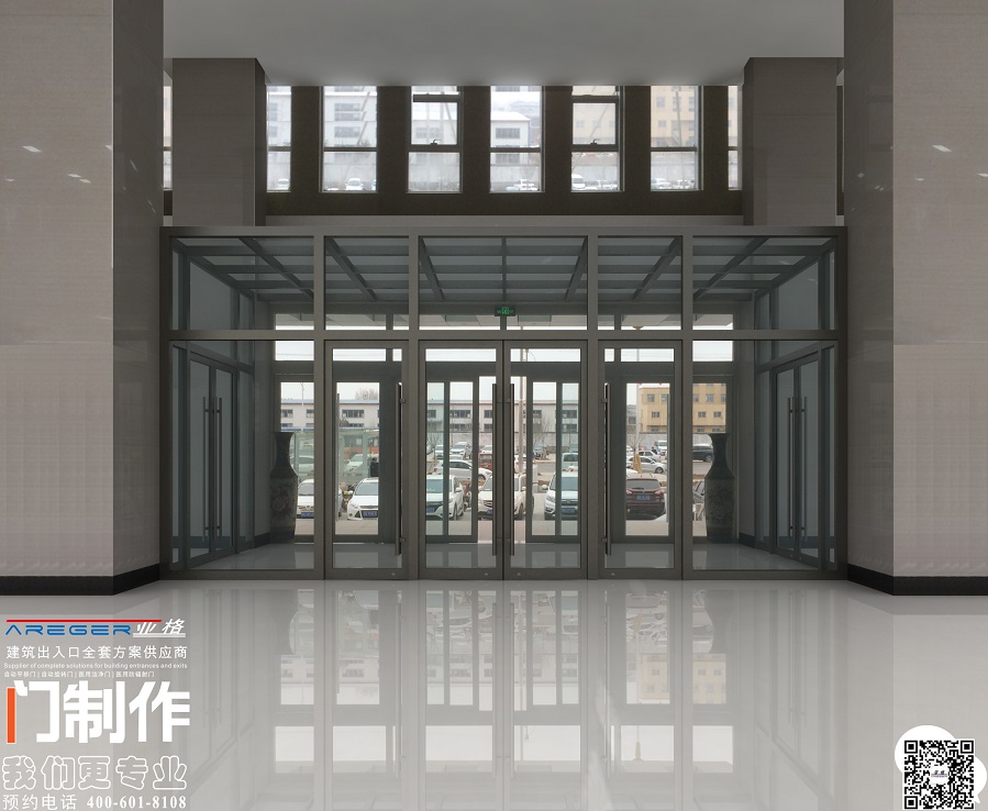 西安自动门加工定做 地弹门安装