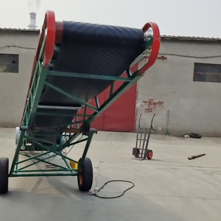 现货供应 抛粮输送机 堆垛粮食装车皮带输送机 粮食移动皮带式输送机