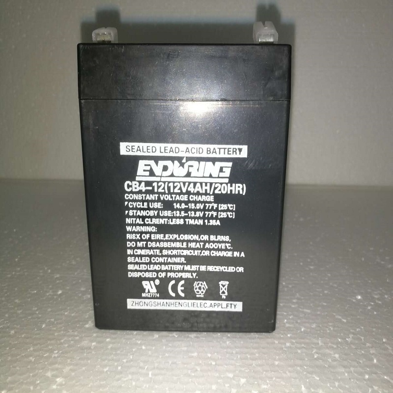 ENDURING恒力蓄电池CB4-12 12V4AH 消防 门禁 照明 计算机设备控制柜监控专用电源