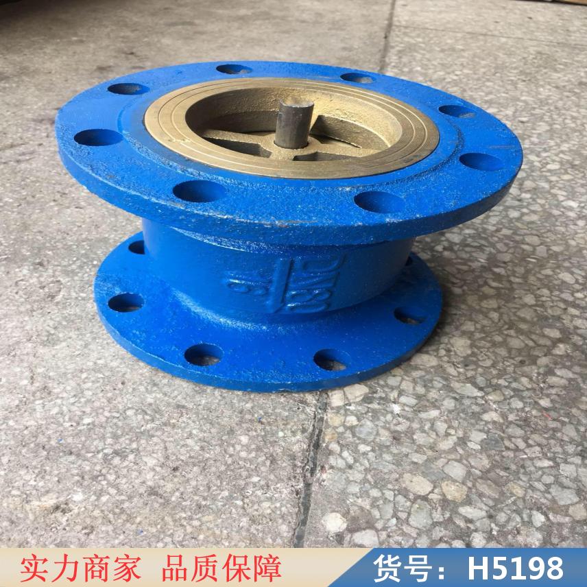 润创升降式止回阀 缓闭消声止回阀 烟道的止回阀货号H5198