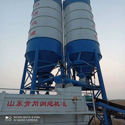 稳定土拌合站 卧式水泥仓120吨