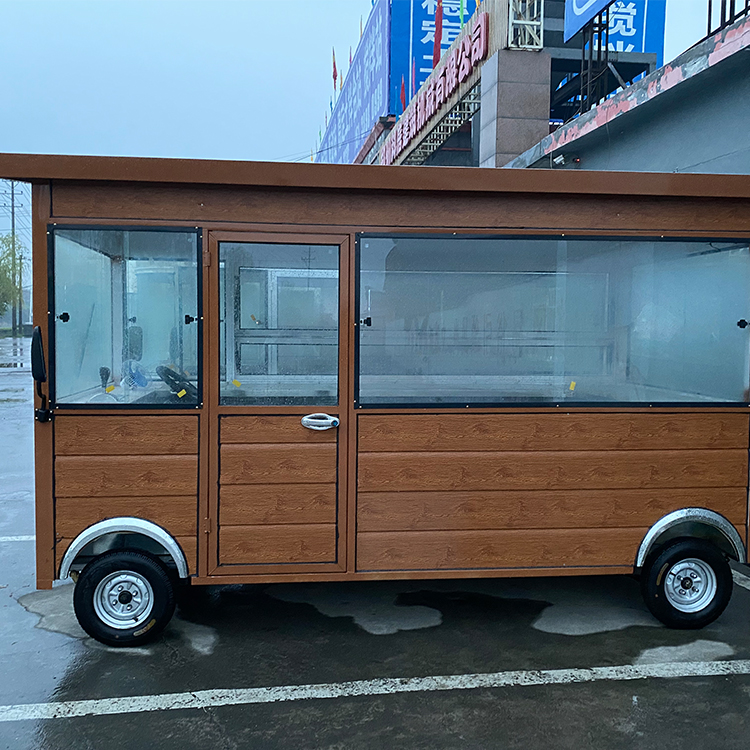 美食小吃车 电动售货车 流动小吃车 河南厂家直营