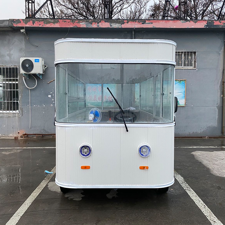 美食小吃车 电动售货车 流动小吃车 河南厂家直营