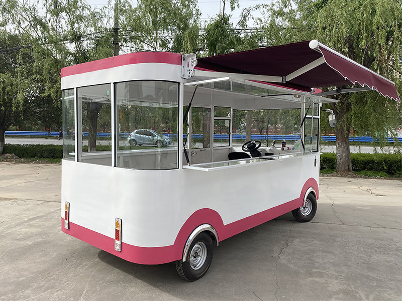 移动摆摊车 移动快餐车 电动四轮餐饮车多少钱