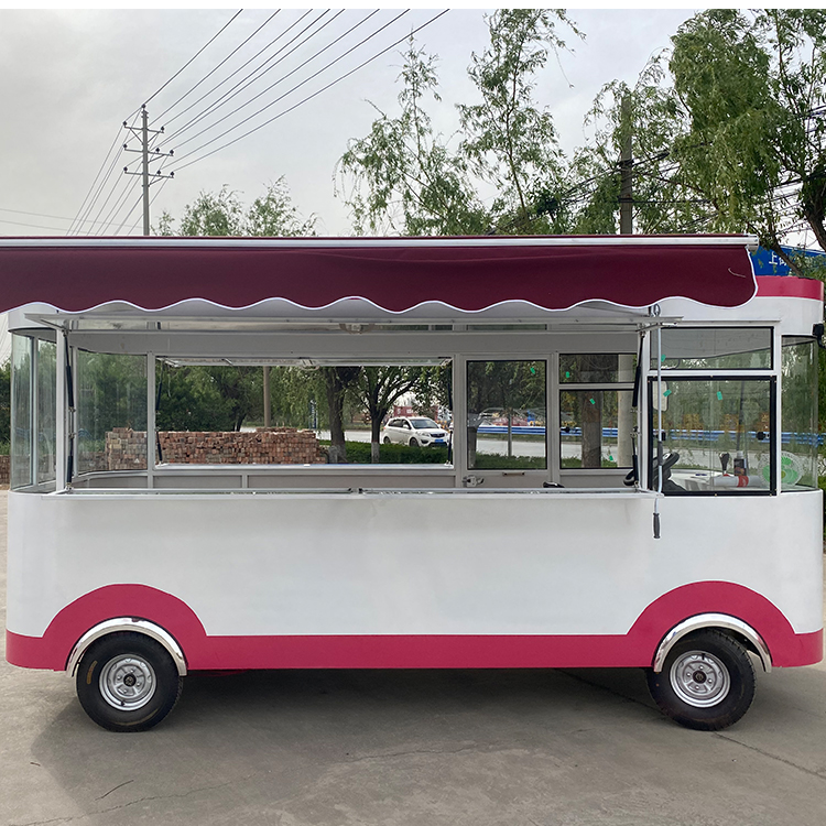 欧式电动餐车 拌面沙县小吃餐车 安阳扁粉菜小吃车餐车优质厂家