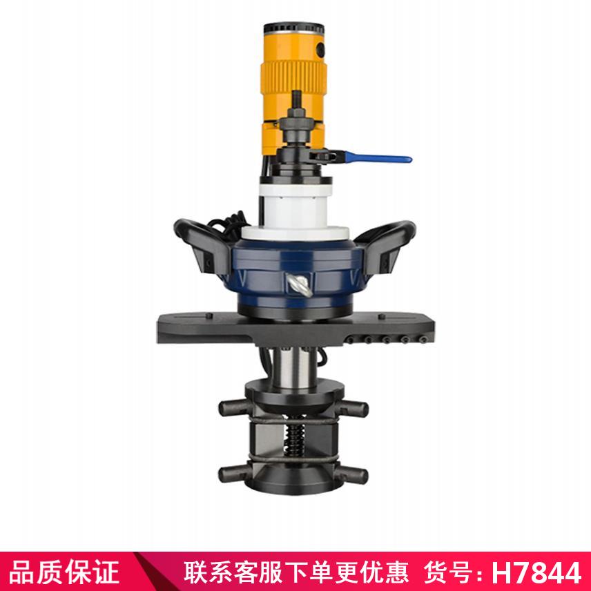 卅眸管道切割坡口机 外卡式管道切割坡口机 手提式多功能坡口机货号H7853