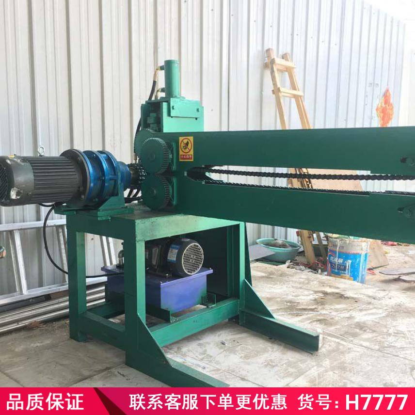 卅眸废旧油桶切割机 油桶切割设备 小型铁皮压平机货号H7786