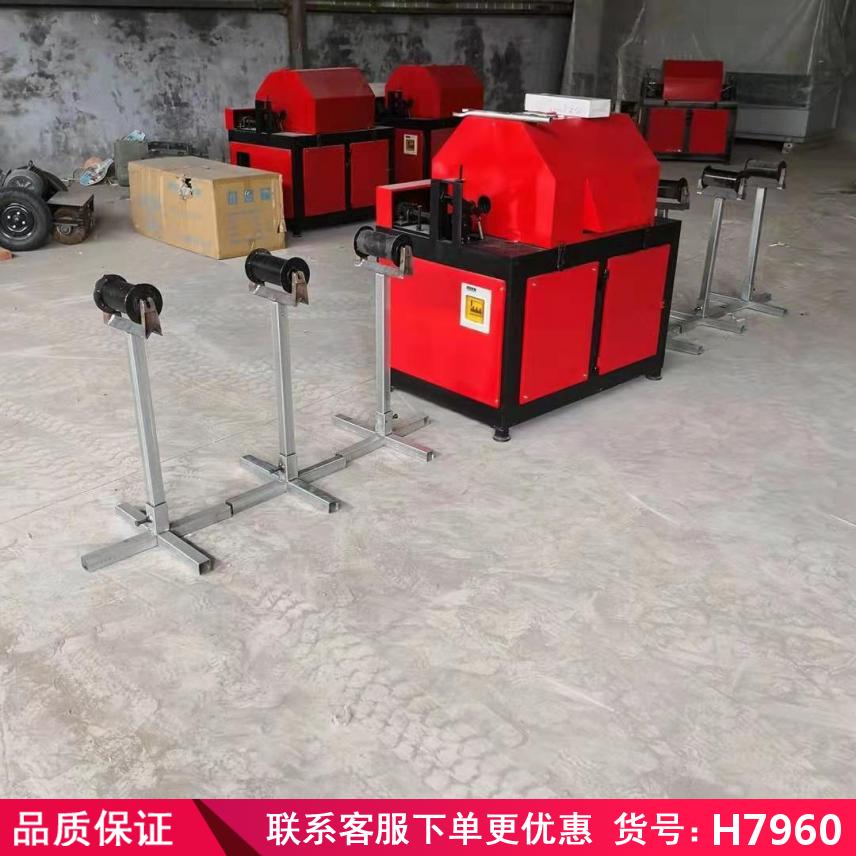 慧采钢管表面除锈机 小型钢管除锈机 彩钢除锈机货号H7960