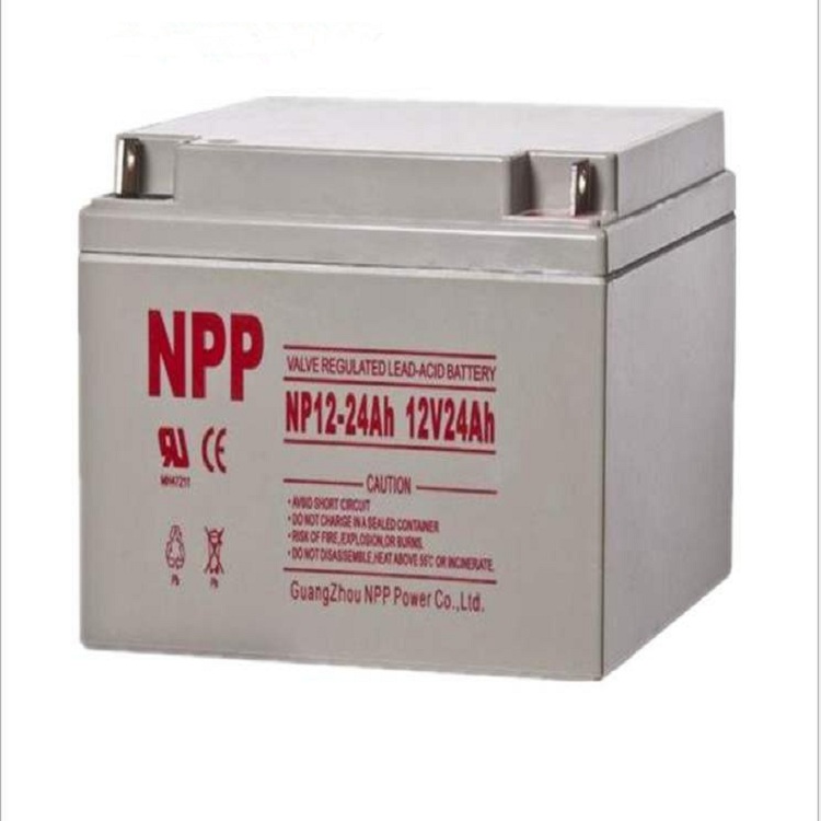  NPP 耐普蓄电池 NP12-24 太阳能免维护蓄电池 12V24AH UPS电源/计算机设备/