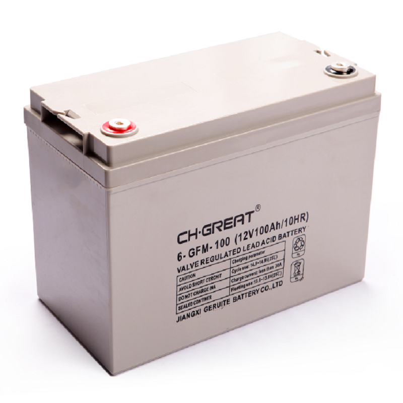 格瑞特蓄电池6-GFM-100(12V100Ah/10HR)太阳能蓄电池现货供应 