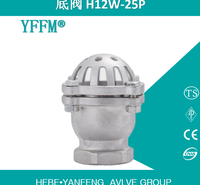 厂家直销耐腐蚀H12W-25P-DN40 不锈钢CF8化工用丝扣底阀