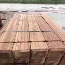 付迪木业 定制印尼菠萝格凉亭木料 定制非洲菠萝格地板价格