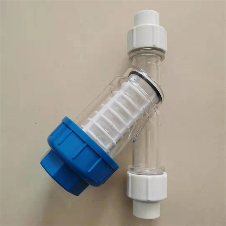 养殖设备塑料水帘过滤器温室循环水处理 清洁设备家禽猪用y型净水器