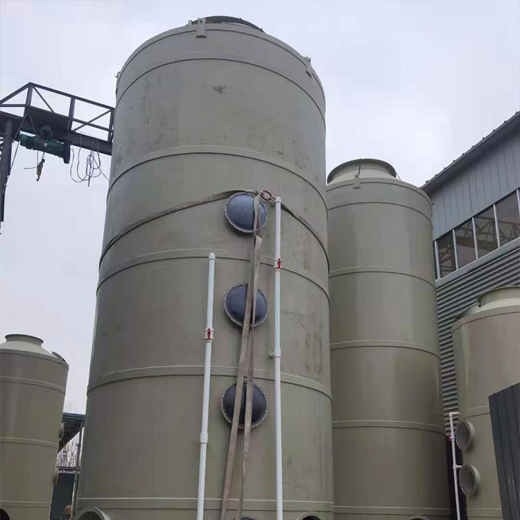 工业废气酸雾喷淋塔 热电厂喷淋塔 旋流pp喷淋塔 售后无忧