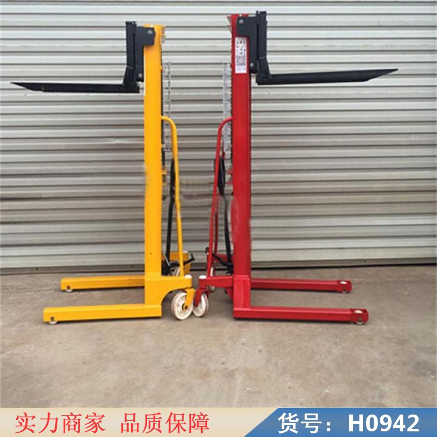 慧采手动液压油缸 仓库手动叉车升高车 车站手动叉车升高车货号H0942