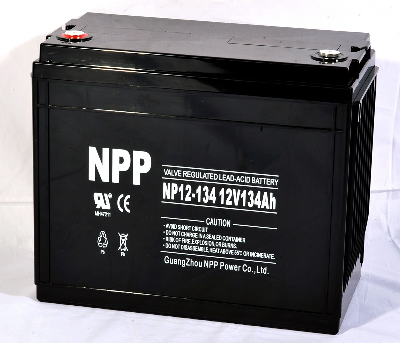 NPP耐普蓄电池NP12-13812V138AH 免维护铅酸蓄电池 UPS太阳能照明发电站医疗设备