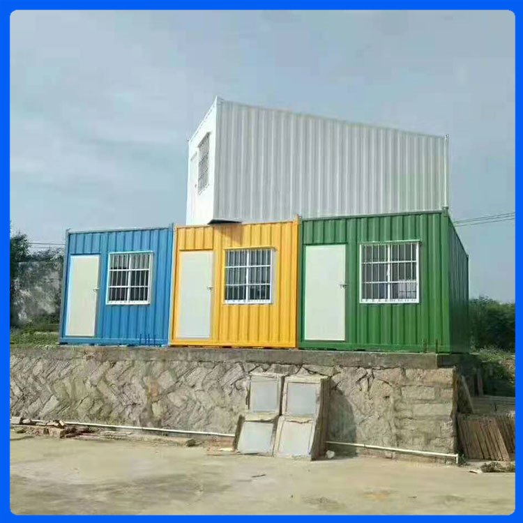 工地临建快拼箱房 青州集装箱价格 来图纸可定制