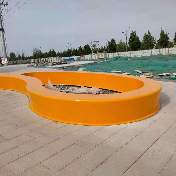 定制出售 玻璃钢异形座凳 玻璃钢座凳 休息园艺座凳 质量放心