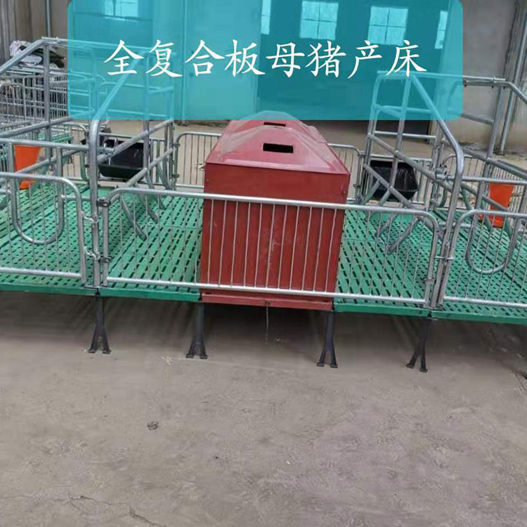 母猪产床保育两用复合板母猪限位栏保育床复合漏粪板养殖设备