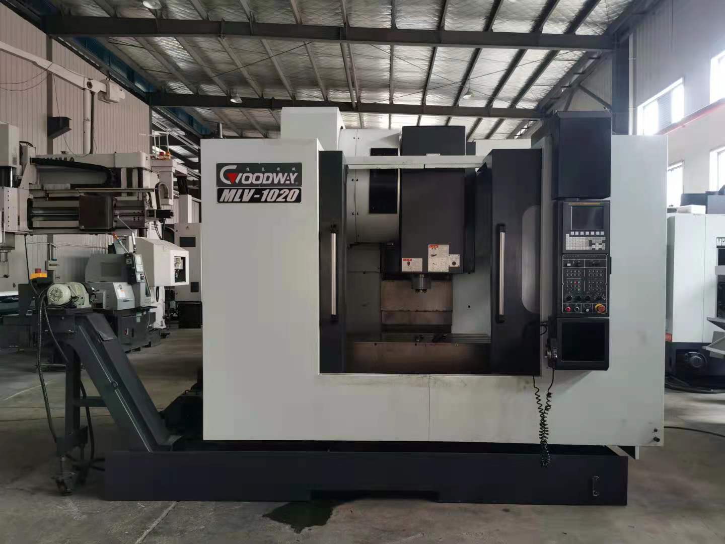 精度高二手加工中心 程泰MLV1020三台 线轨机发那科系统加工中心 