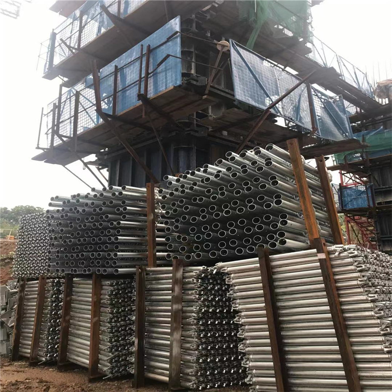 洛阳建筑工程用盘扣式脚手架 钜睿盘扣式脚手架租赁厂家