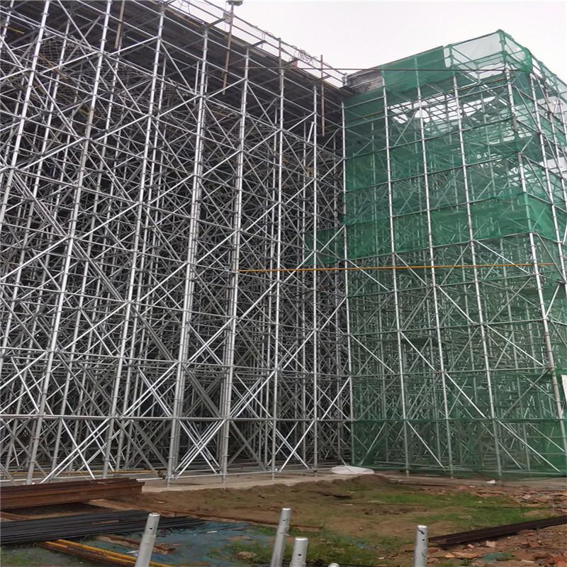 郑州建筑工程用盘扣式脚手架 钜睿活动脚手架低价租赁