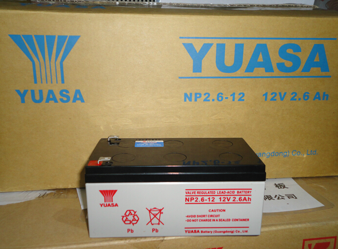 YUASA汤浅蓄电池NP2.6-12 12V2.6AH童车 电子仪器医疗设备包邮