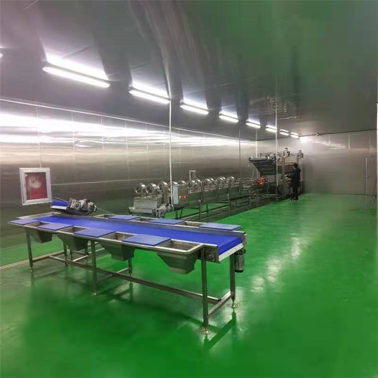净菜加工厂全套设备价格 西蓝花加工设备生产厂家 香菇净菜加工整套设备